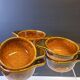 Set of 6 ear bowls in stoneware in very good condition.