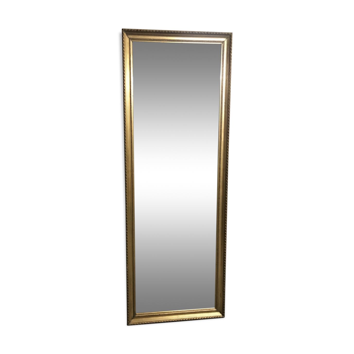 Mirror between two golden Louis XVI 58x159cm
