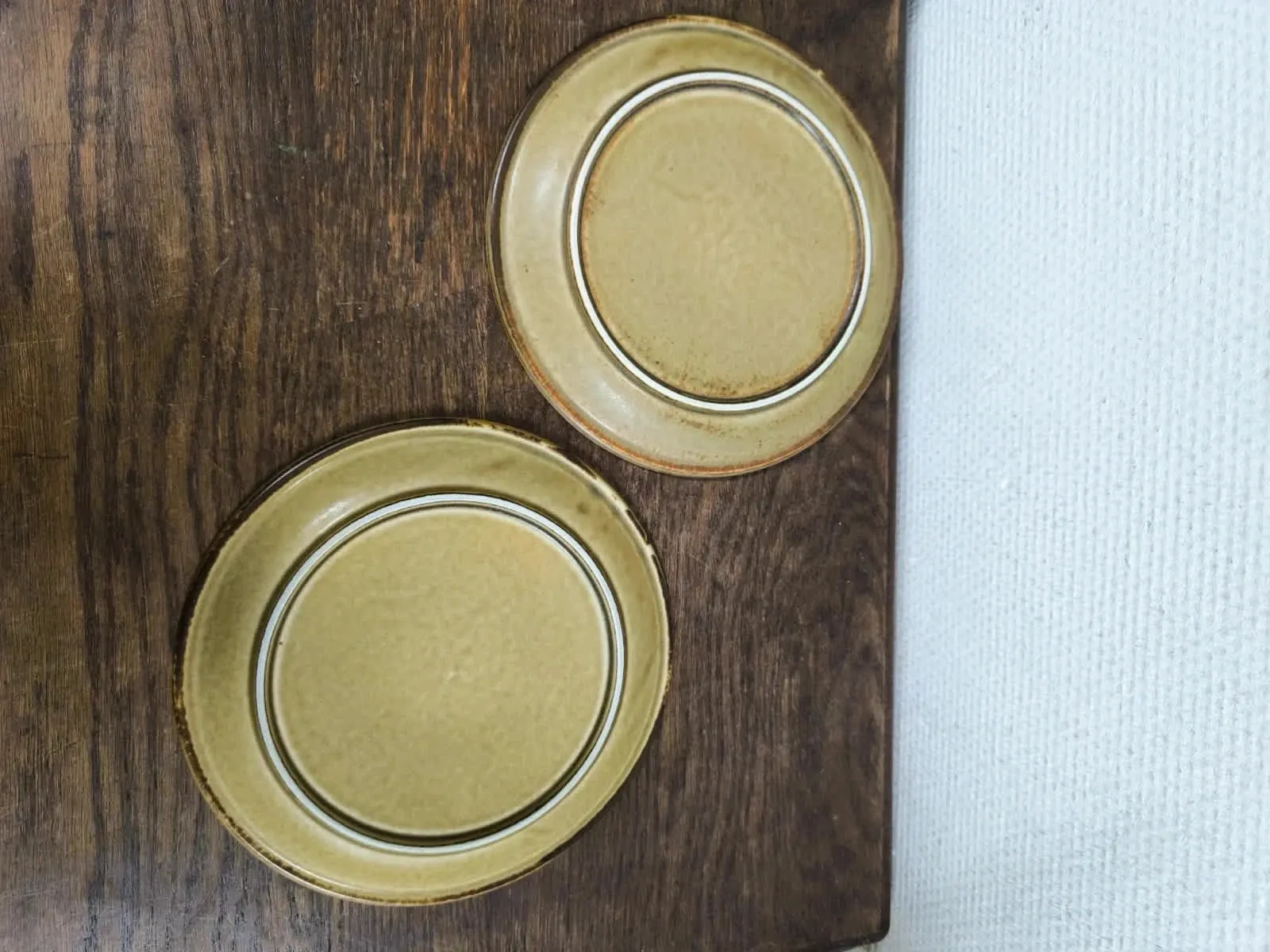 Set of 6 flat plates Langenthal