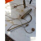 2 brass picture lamps