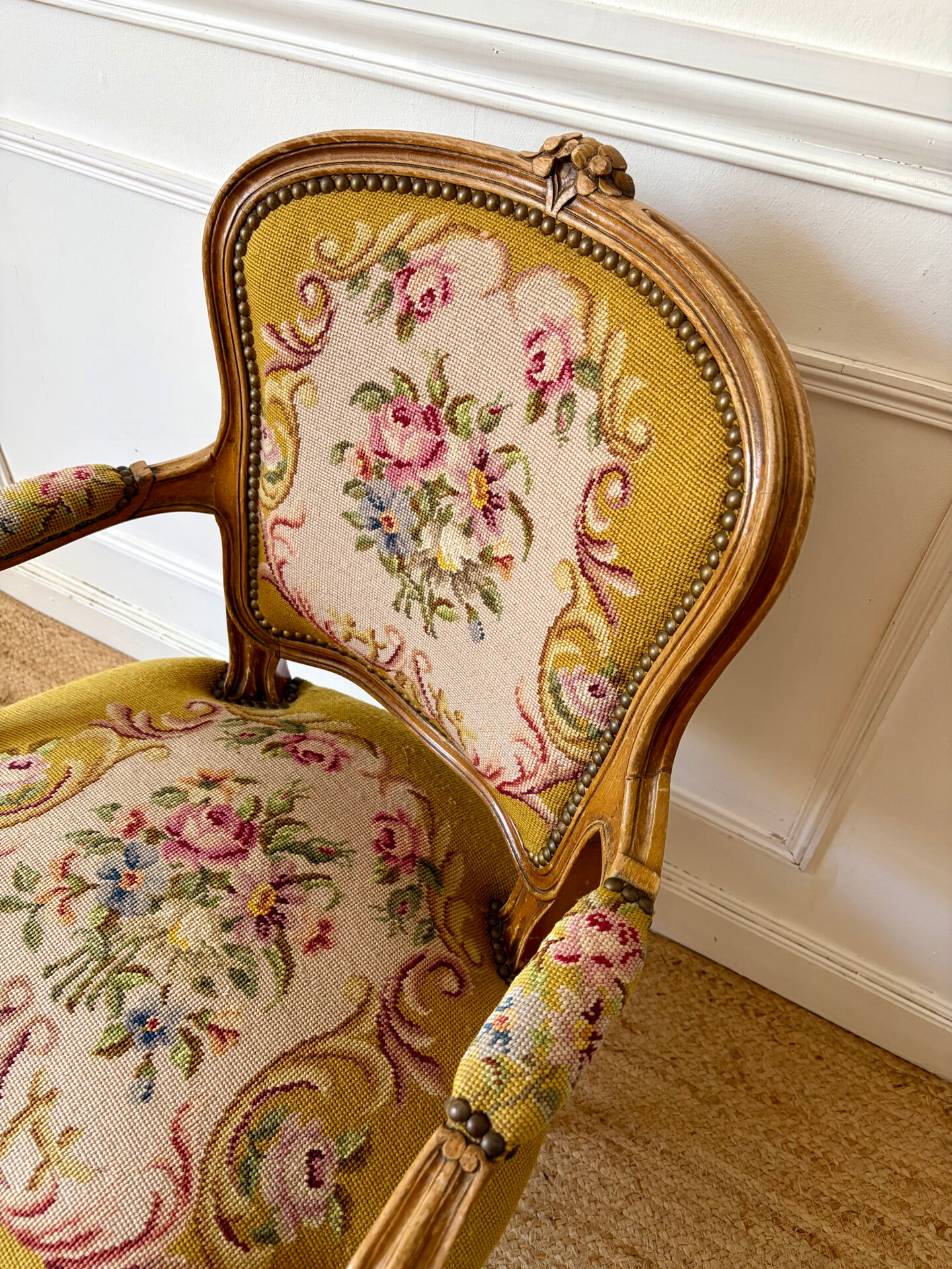 Fauteuil Cabriolet Louis XV