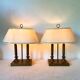 Pair of lamps style hot water bottle touch, 80s