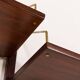 Hansen and Guldborg rosewood wall unit with a desk, Denmark 1960s
