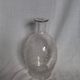 Carafe bottle with a stopper, engraved patterns, Baccarat, Golfe Juan