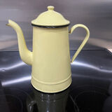 Enameled sheet metal jug