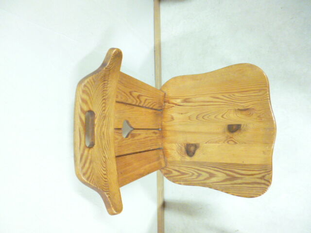 Lot of 4 1970 cottage style pine chairs