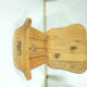 Lot of 4 1970 cottage style pine chairs