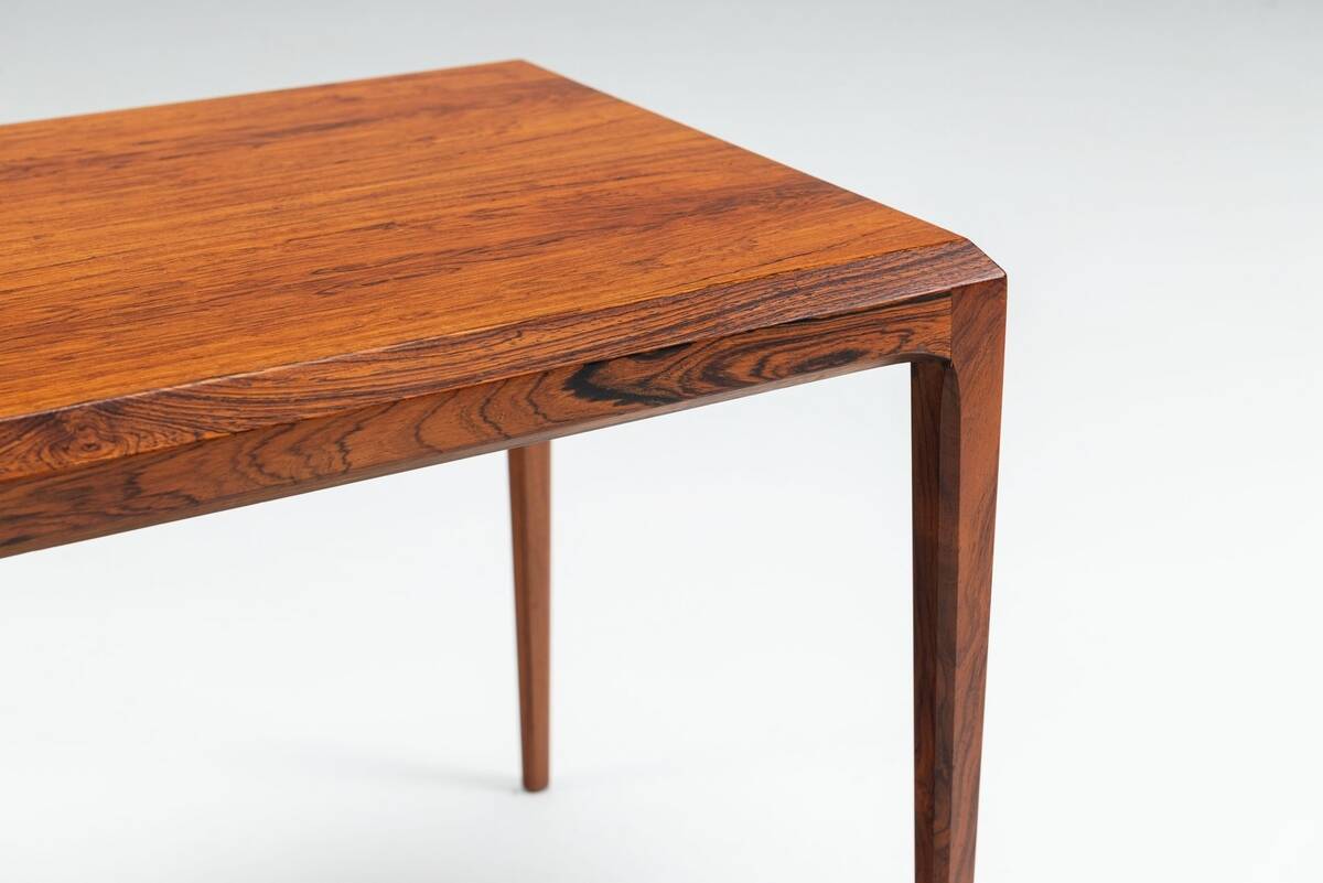 Johannes Andersen set of nesting tables in rosewood Silkeborg Denmark 1960