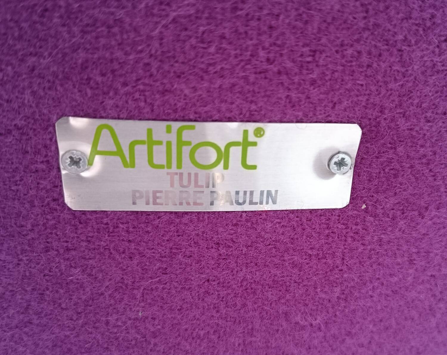 Chaise Tulipe Pourpre de Pierre Paulin pour Artifort