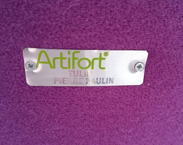 Chaise Tulipe Pourpre de Pierre Paulin pour Artifort