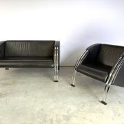 Postmodern sofa set by Young International, 1980s
