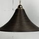 Lampe suspendue en roseau, rotin, bambou et laiton, Italie, années 1970