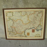 Engraving Duchy of Languedoc