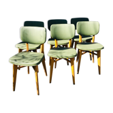 6 chaises bistrot vintage 50/60