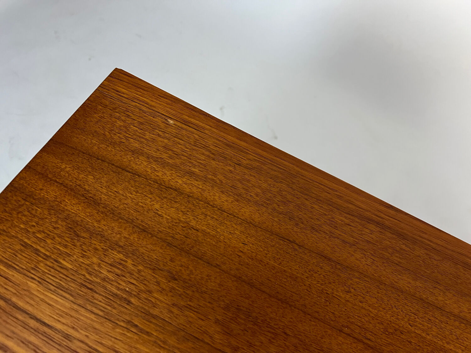 Vintage teak display cabinet sideboard shelf 60s midcentury