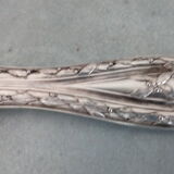 Pick-crumbs silver metal shovel