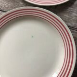 6 flat plates mod. Annick Montereau