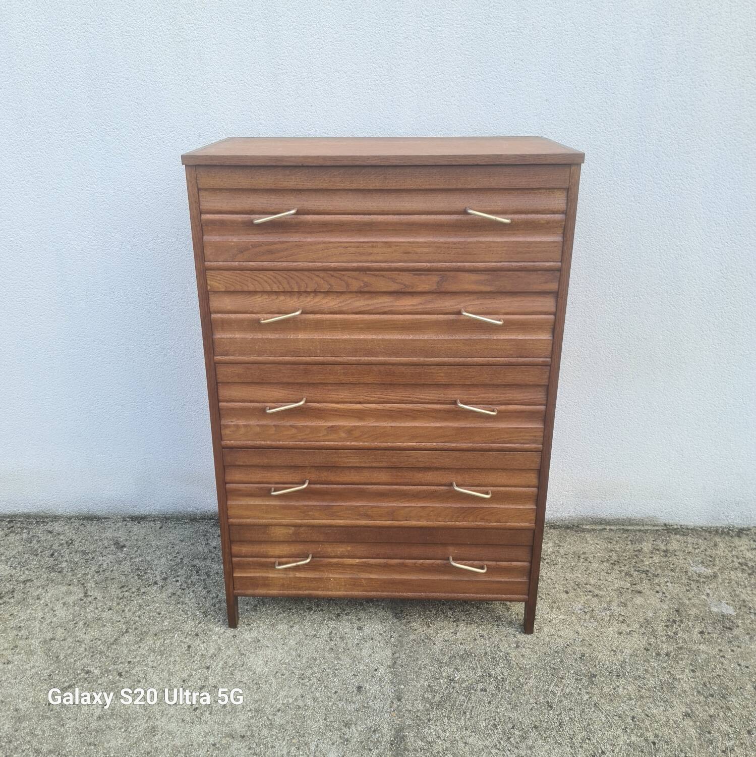 Large vintage chest of drawers 1950