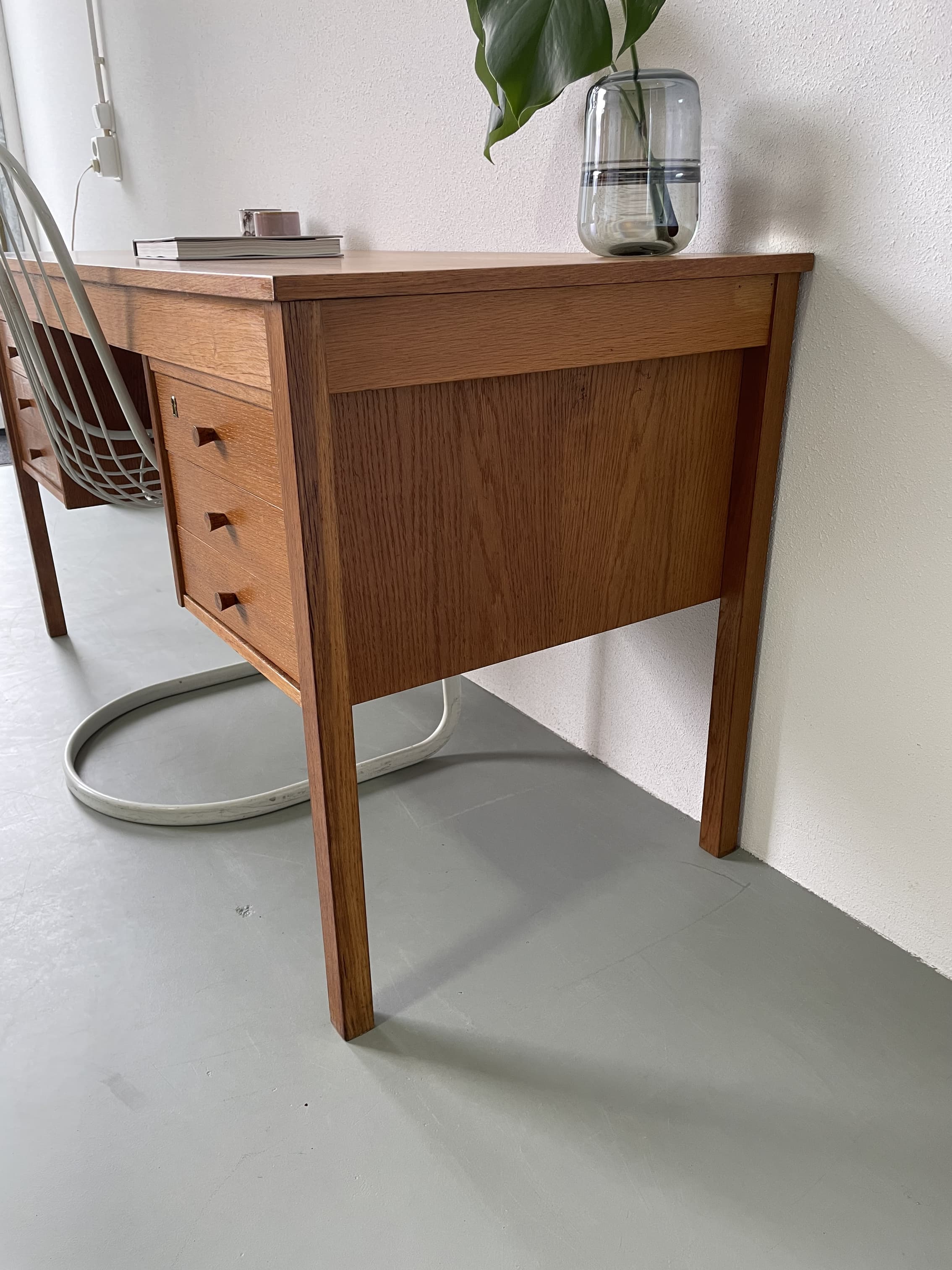 Danish desk in oak