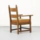 Set of four Oak armchairs 1940´s