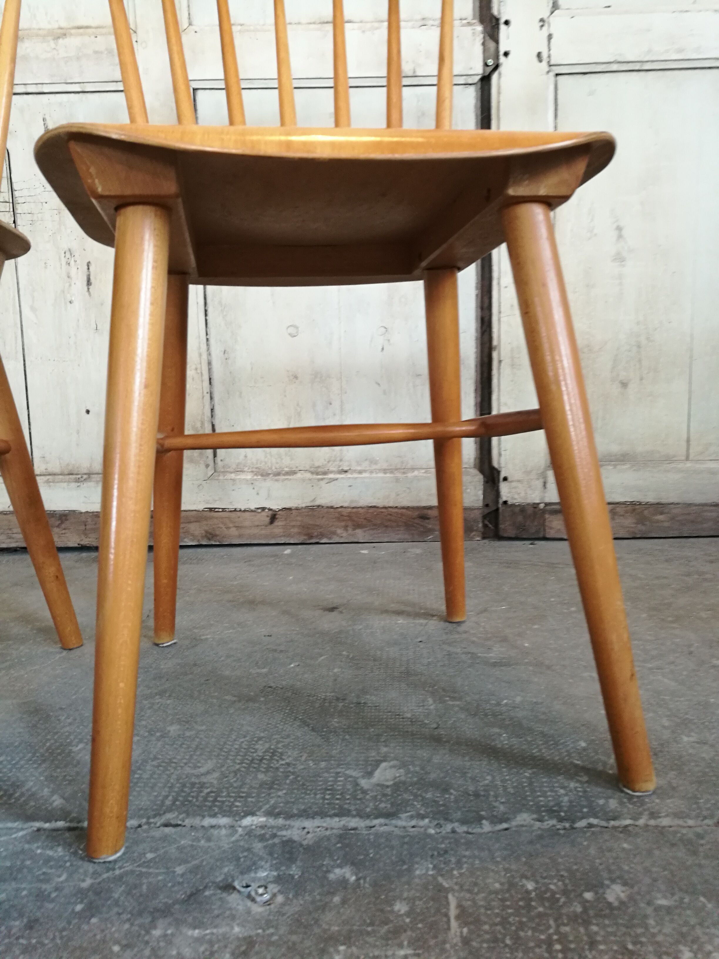 Pair of scandinavian bar chairs