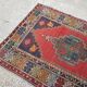Vintage handmade Turkish rug 130x228 cm