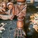 Fauteuil style renaissance en noyer