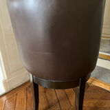 Philippe Hurel leather armchair