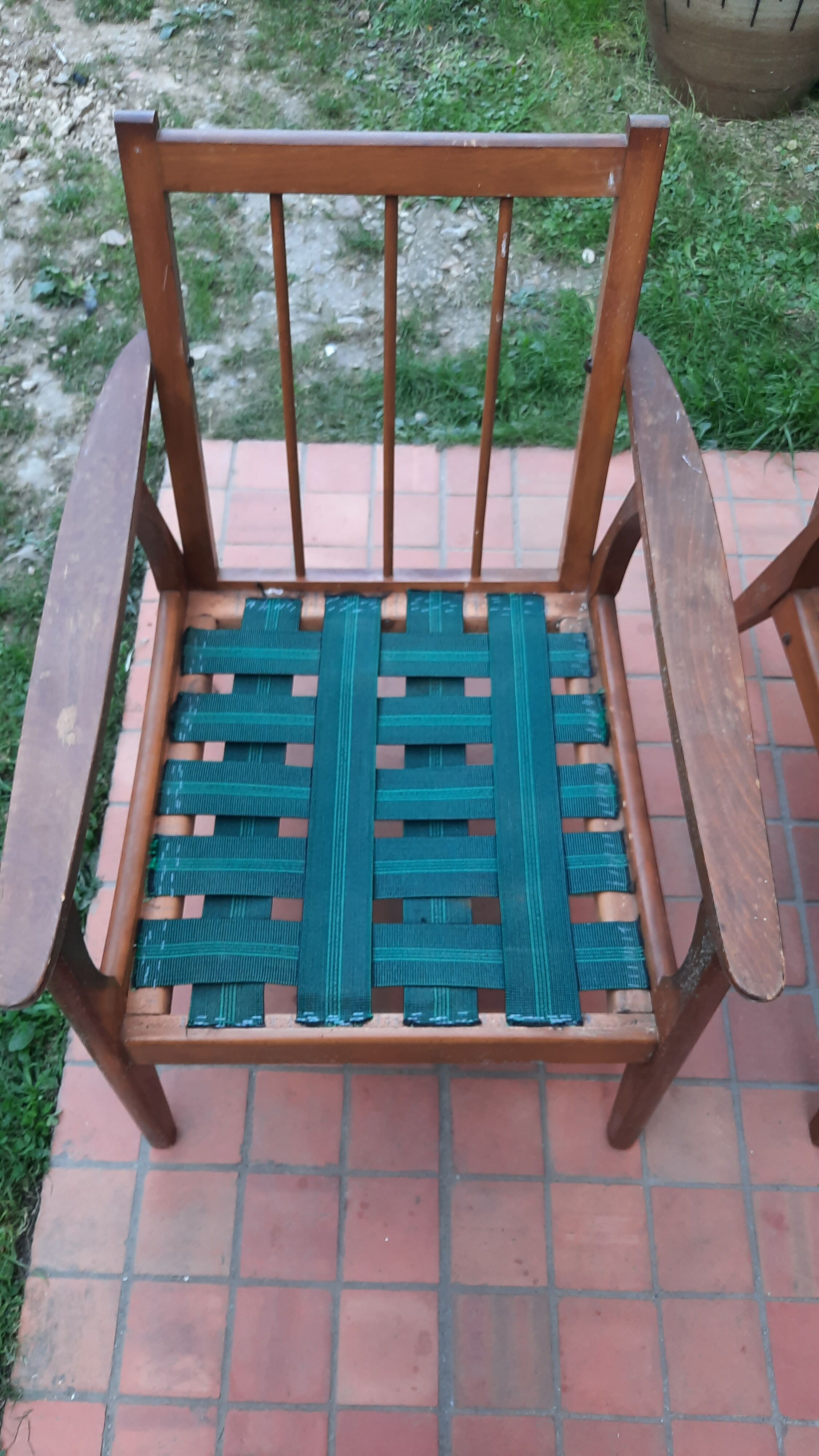 Pair of Scandinavian armchairs