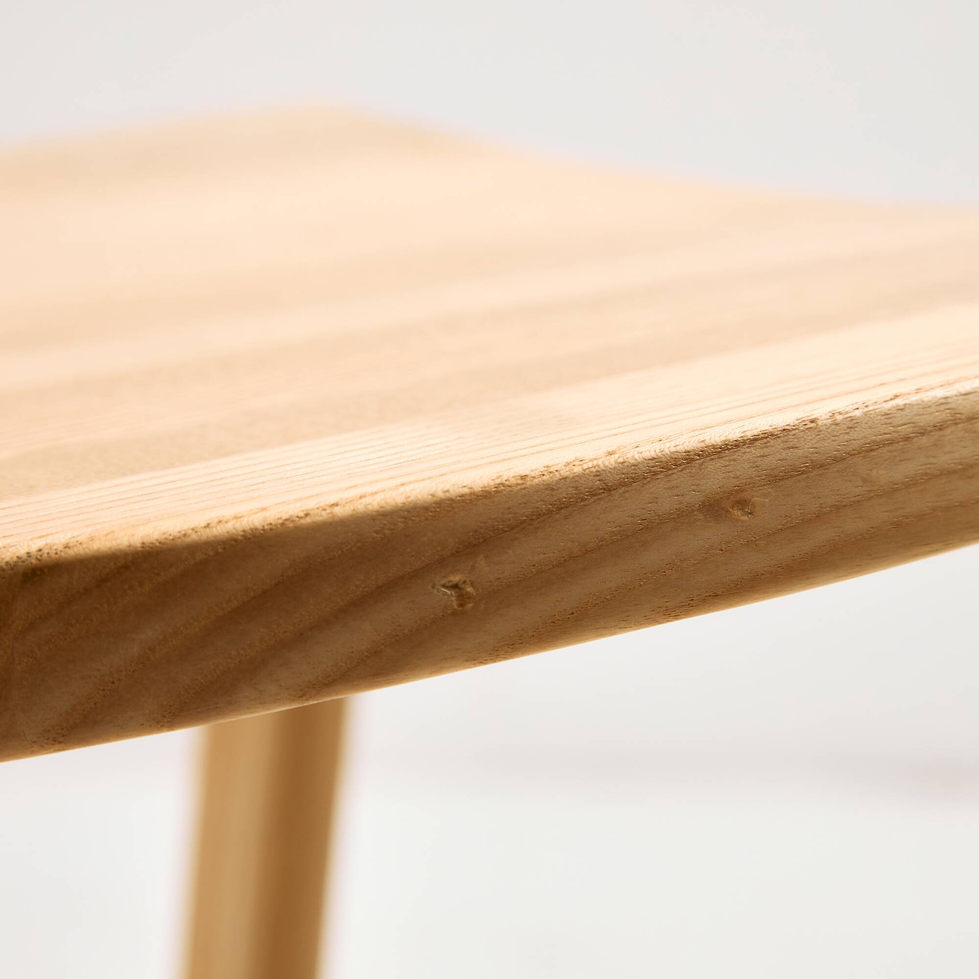 MK10620 Kragenæs solid ash dining chair by Walther Nielsen, Set of 4