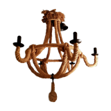 Rope chandelier