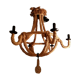 Rope chandelier