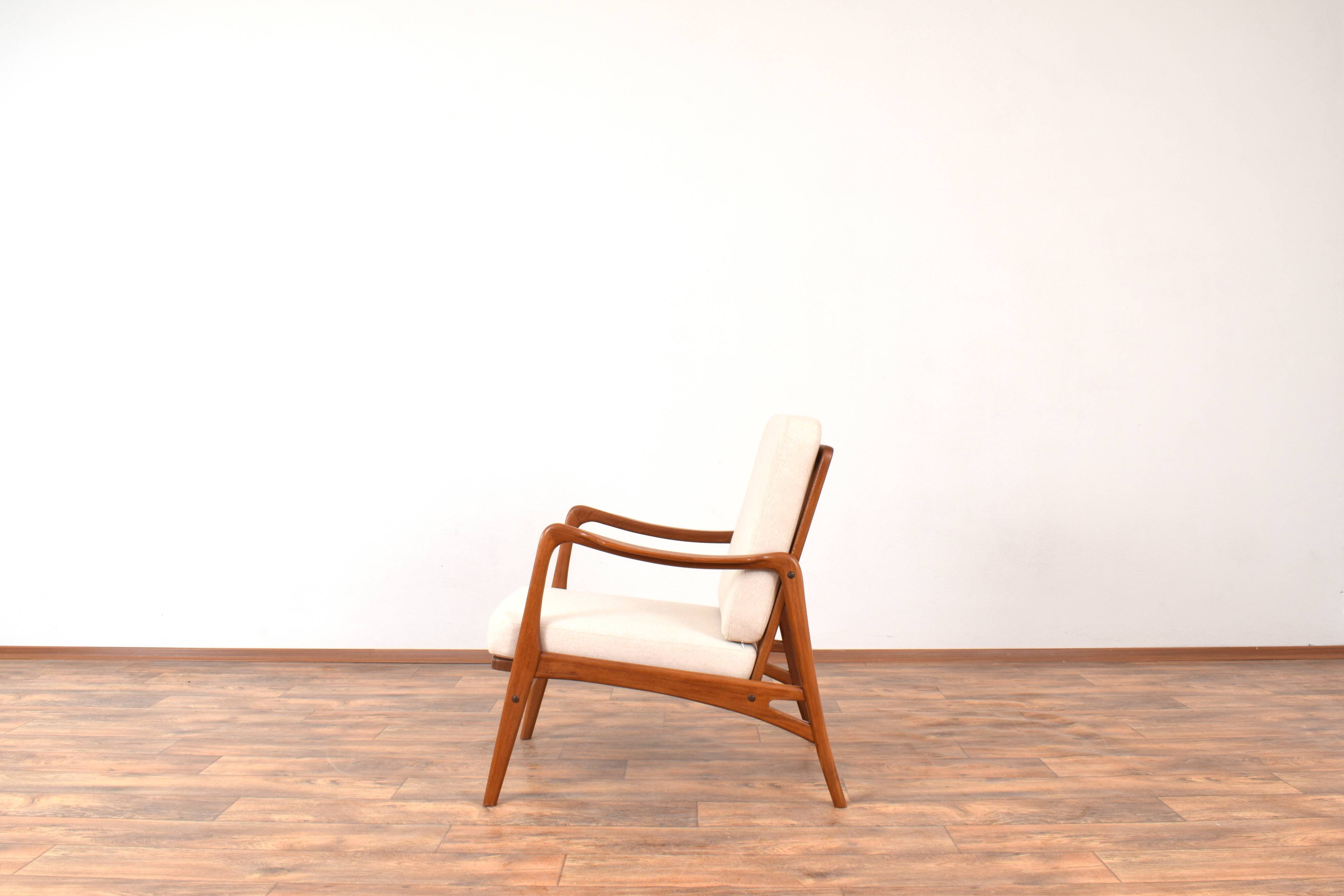 Mid-Century Danish Teak Lounge Chair, 1960s.