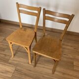 Pair of Baumann chairs n°19