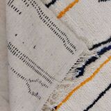 Handmade Moroccan Berber rug 202 X 147 CM