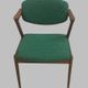 Set of eight restored dining chairs in teak Kai Kristiansen
