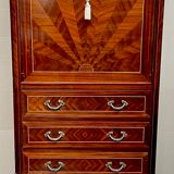 Lady secretary in mahogany Louis XVI style