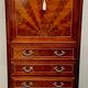 Lady secretary in mahogany Louis XVI style