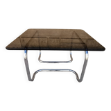 Vintage auxiliary coffee table 70s Bauhaus style