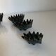 Vintage 1950 hedgehog ashtrays by Walter Bosse for Hertha Baller