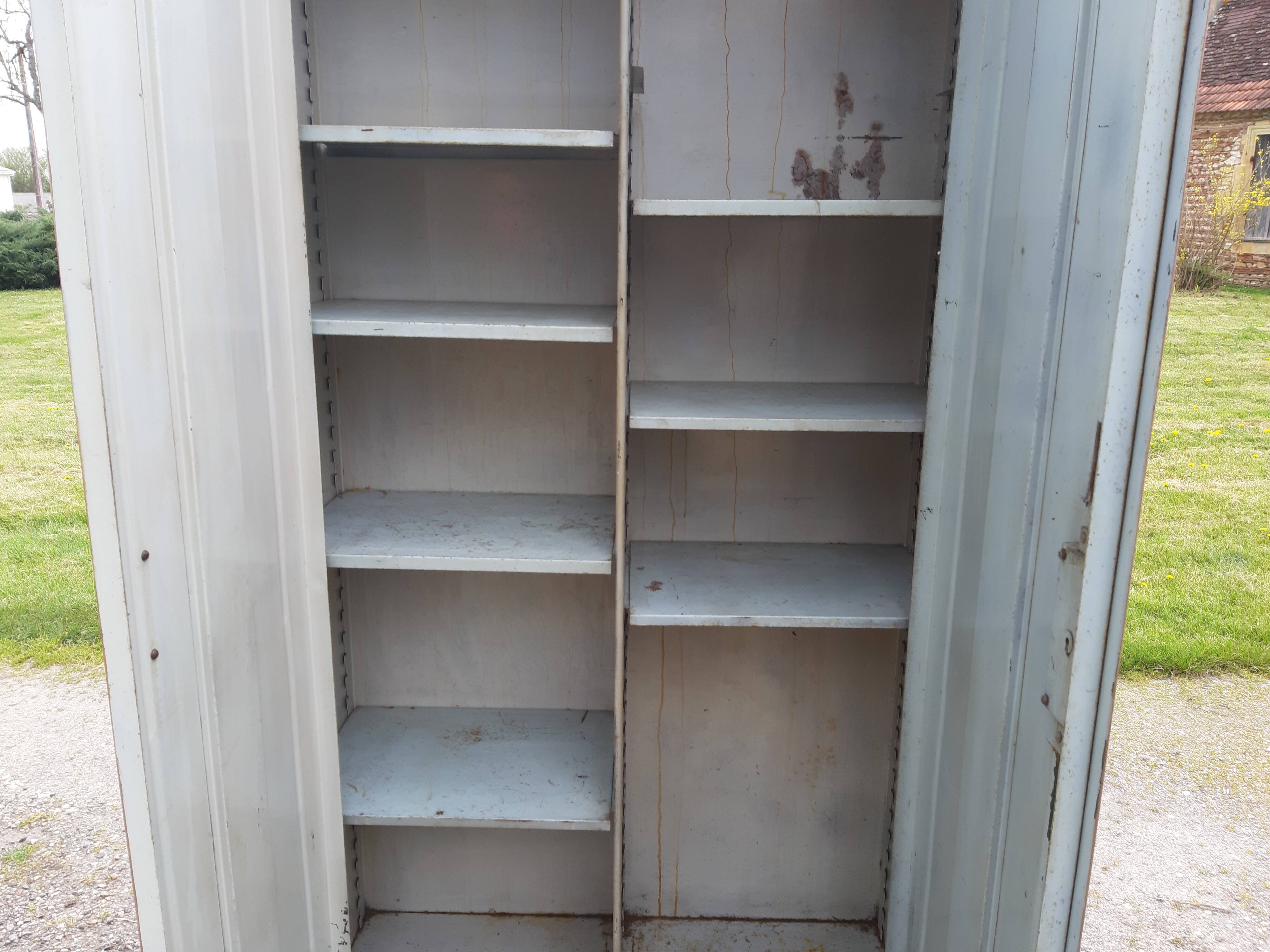 Parisian wardrobe brown metal