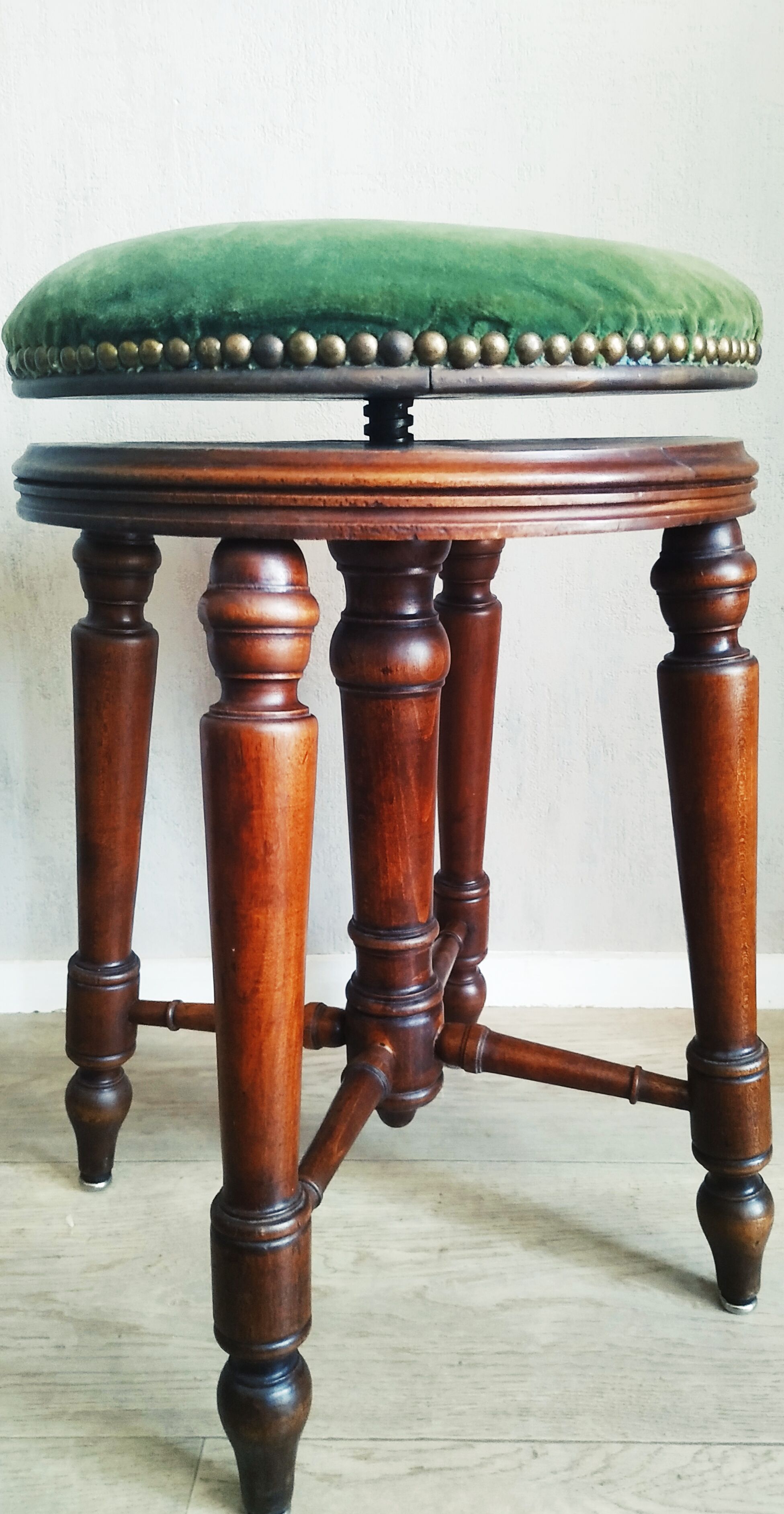 Napoleon III style piano stool