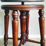 Napoleon III style piano stool