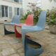 3 vintage chairs designer Steen OstergaardManufacturer Cado 60s