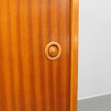 Mid-century teak and maple sideboard, Czechoslovakia, 1960s