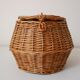 Basket box with lid or pocket tray