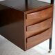 Bureau en bois léger, France, circa 1950