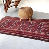 Artisanal orient rug pure vintage wool - 102cm x 204cm