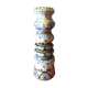 Quimper Keraluc André L'Helguen (1935-2014) vintage earthenware candlestick