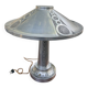 Monumental Art Deco table lamp in relief, France, circa 1920.